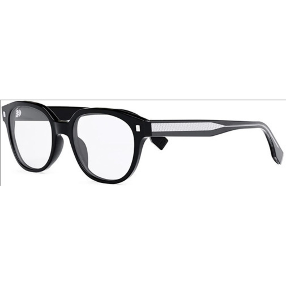 NWT Fendi FE50029I-001-51 Black 51mm Eyeglasses